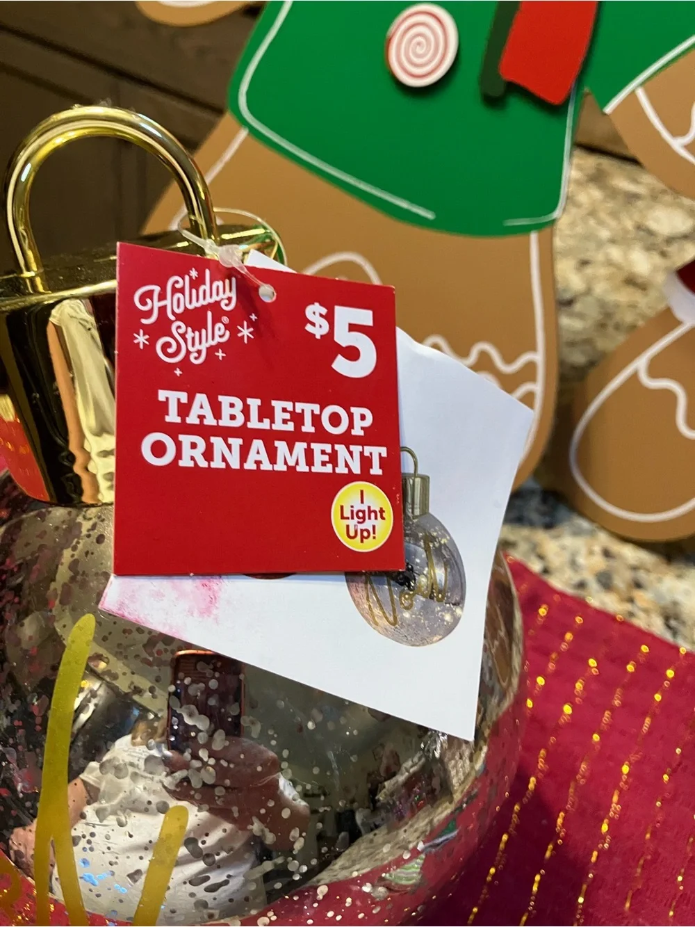 Christmas decor lot. Some new with tags!